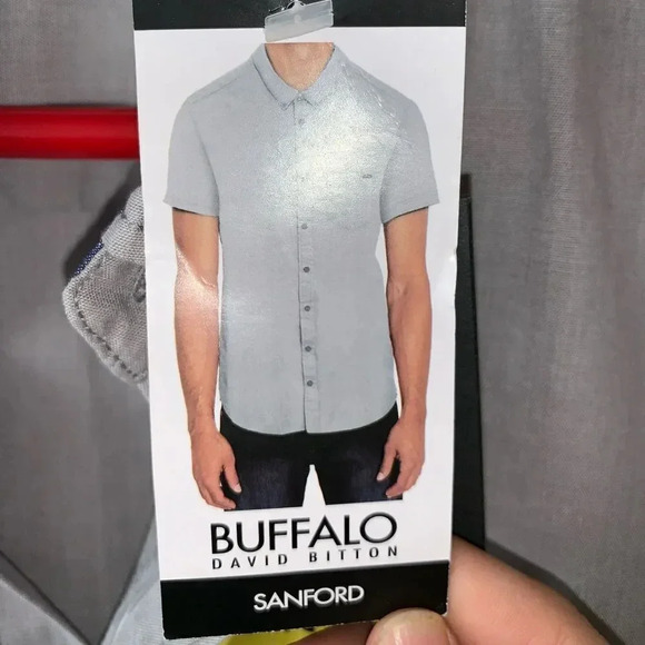 ✨Buffalo Men's Slim-Fit button down Shirt - Picture 5 of 6